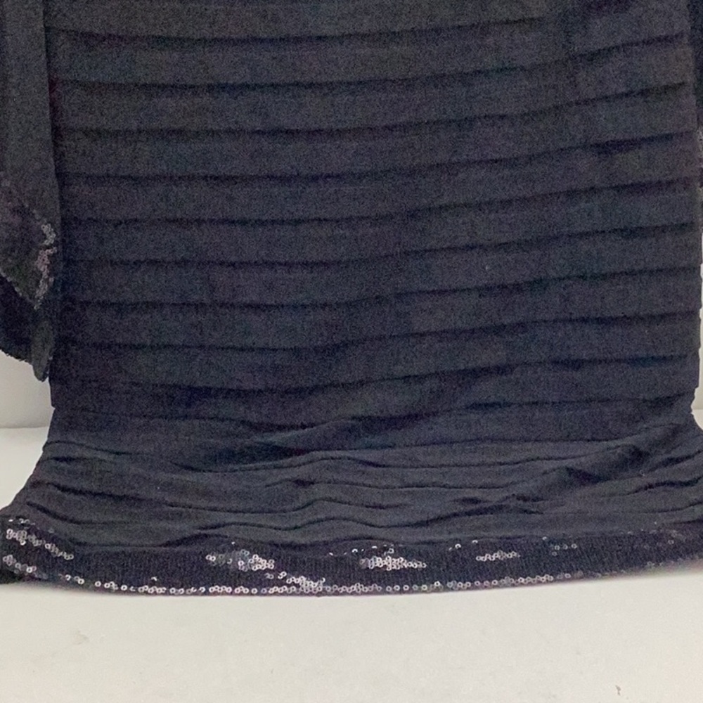 Adrianna Papell - Bell Sleeve Striped Dress - Picture 9 of 13